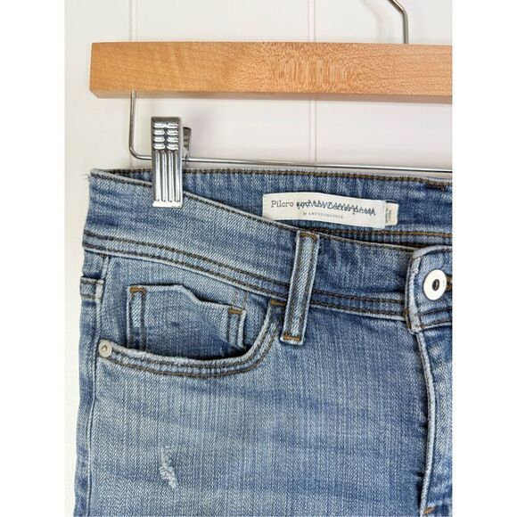 Anthropologie Pilcro‎ Slim Boyfriend Ankle Jeans Size 25 - Picture 2 of 9